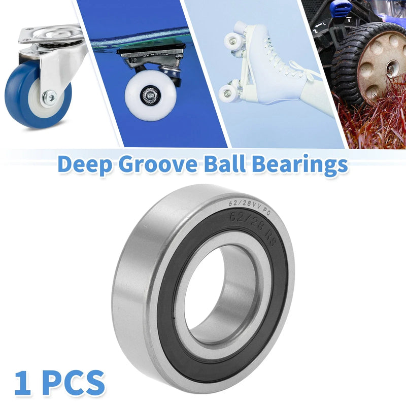 Scooter Skateboard Wheel 62/28VV Deep Groove Ball Bearings 28x58x16mm