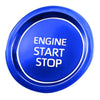 Toyota Camry Blue Start/Stop Engine Button Cover Sticker (2019-2023)