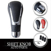 Various Models Universal Black Leather Manual Car Gear Shift Knob