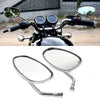 Honda Shadow Spirit 750 1100 VTX1300 VTX1800 Oval Rearview Mirror (2001-2010)