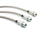 Landcruiser FZJ / HZJ105R 4.2D / 4.5 (ABS, 4 Inch Lift) Brake Line Kit (1998-2007)