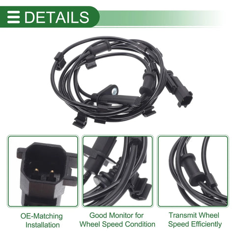 Dodge Ram 3500 ABS Wheel Speed Sensor (2013-2013)