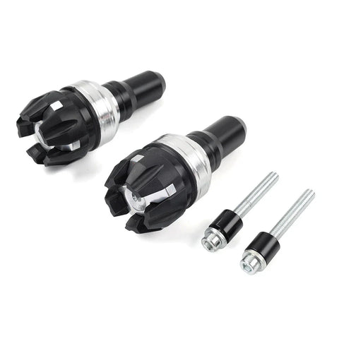 Universal - Silver Motor Exhaust Frame Slider Bolt Anti Crash Protector