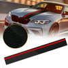 Honda Civic Front Hood Decal Wrap Sticker Carbon Fiber Style (2016–2020)