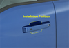 Ford F150 2 x Carbon Fiber Door Handle Bowl Lid Cover Trim (2021-2023)