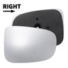 Ford Transit Right Side White Mirror Glass with Back Convex
