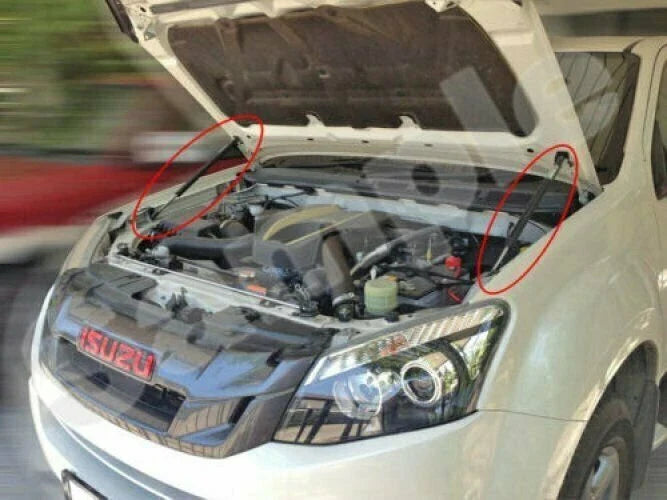 Isuzu D-Max Gas Strut Lift Supports (2012-2015)