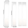 2007-14 Cadillac Escalade ESV EXT 4PC Chrome Pillar Posts Door Trim