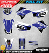 Yamaha TTR 230 (2005-2023) Decals / Sticke Custom Graphic Kit DUSTY STYLE