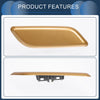 Honda Accord VIII 2011-2013 Gold Tone Front Right Washer Nozzle Cover