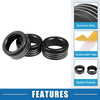 Subaru BRZ Toyota 86 Car AC Audio Volume Knob Cover 3 x (2013–2021)