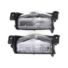 Mazda 3 2 x License Plate Light Rear Bumper Cover (2009–2013)
