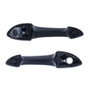 BMW X5 E53 Front Left & Right Door Handles Outer Black 2 x (2000–2007)