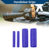 Motorcycle 1/8" / 29mm Hand Grips Rubber Blue