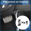 Ford Ranger 3 x Automatic Foot Accelerator Pedal Covers