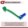 Honda CRF110F (2013-2018) Green / Blue Folding Motorcycle Gear Shifter Lever