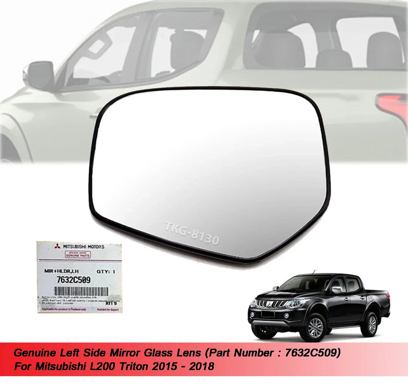Mitsubishi Triton L200 LH Side Mirror Glass Lens (2015-2018)
