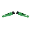 Honda CBR600RR, CBR1000RR, CBR600 F4 Green Passenger Rear Footpegs (2003-2019)