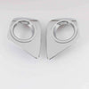 Dodge Journey (2011-2018) 2 x ABS Front Fog Light Lamp Lid Chrome Cover Trim