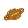 Ducati Monster Oil Filter Cover - Gold (696-1200)