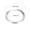 BMW 1 3 5 7 X1 X3 X5 X6 Silver Tone Steering Wheel Decal Cover