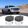 Chevrolet Silverado Dash Power Outlet Cover Set (2007 - 2013)