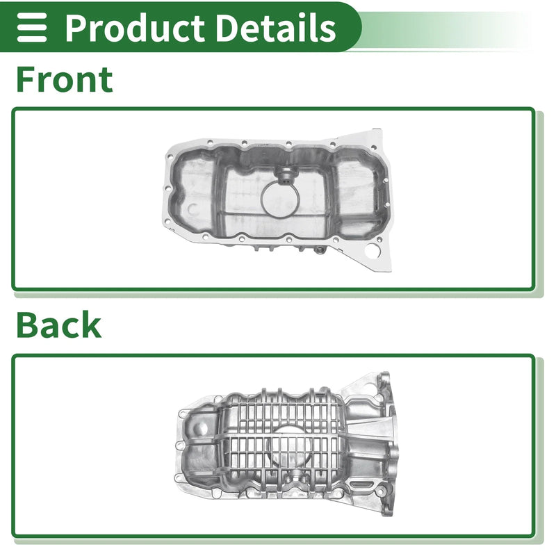 Ford Fiesta Ikon 2011-2015 Engine Oil Pan (1 x Aluminum)