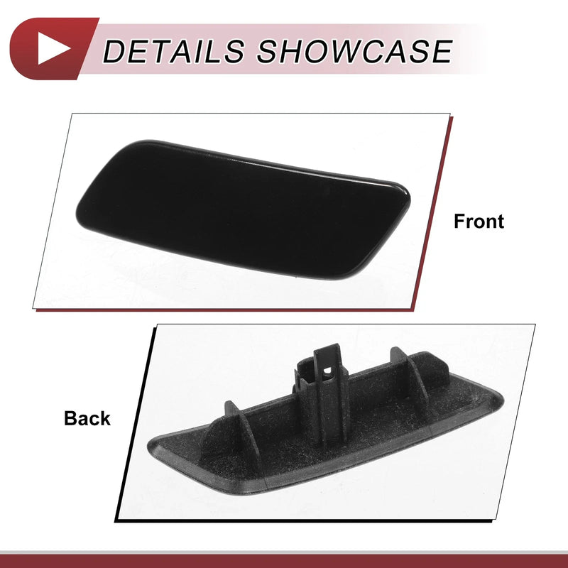 Lexus GS200t (2016-2019) - Black 1 Pc Front Left Washer Nozzle Cover