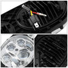 Harley Road Glide Chrome 5 3/4" Dual Headlight Lamp (1998-2013)