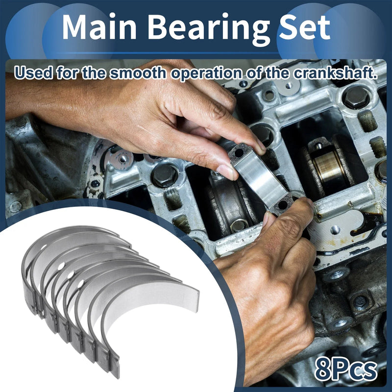 Toyota Camry 8 Pcs Main Bearing Set (1988–1991)