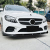 Benz C Class W205 Bumper Spoiler Lip Splitter (2019-2021)