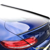 Mercedes-Benz W205 Coupe 040 Black Boot Lip Spoiler (2015-2020)