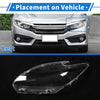 Toyota Prius 1 x Car Front Left Headlight Lens Cover (2010–2012)
