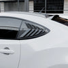 Subaru BRZ Rear Vent Window Louvers Cover Trim (2013-2020)