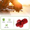 Motorcycle 4 x M10 Aluminum Clutch Brake Cable Adjuster Screw Red