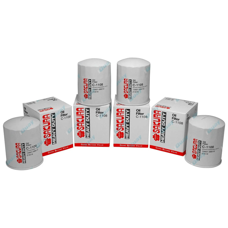 Coaster Bus HB30 HB31 HB32 HB36 4 x Diesel Oil Filters