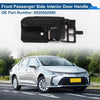 Toyota Corolla Black Front Driver Side Interior Door Handle