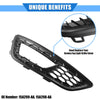 Ford Focus Front Bumper Fog Light Mesh Grille Cover (2015-2017)