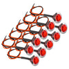 Car Truck Trailer Van 10 x Fender Side Marker Turn Signal Lights