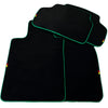 BMW 3 Series E90 4-Door Sedan (2005-2011) Green Trim AutoWin Floor Mats