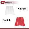 Mazda 2 Hatchback 6 x Door Window Trim Pillar (2011-2014)