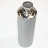 200cc 250cc 300cc Quad ATV Silver Alloy Exhaust Muffler + Clamp