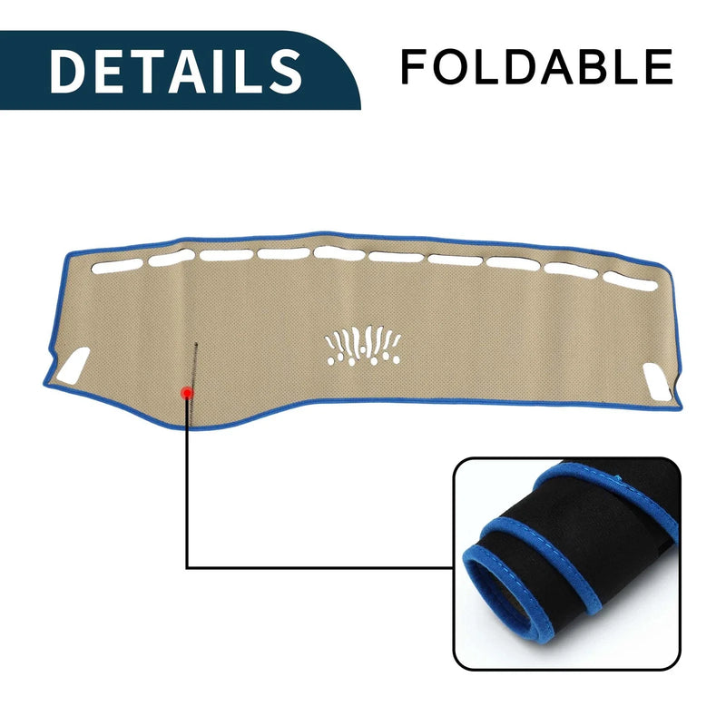 Mercedes Benz GLC Sun Protector Pad Black Blue Dashboard Cover Mat