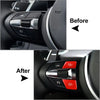 BMW 1 2 3 4 5 6 X5 Red Steering Wheel Mode Switch Button Cover