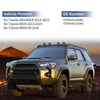 Toyota 4Runner Left Passenger Side Mirror Cover Cap (2013-2023)