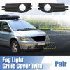 Dodge Grand Caravan Pair Front Right Fog Light Grille Cover (2008-2010)