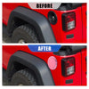 Jeep Wrangler Pink Aluminum Alloy Gas Fuel Tank Cap Cover (2007-2017)