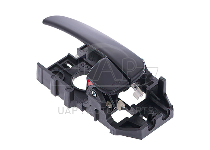 Hyundai Elantra 2000-2007 Front Left Texture Black Inner Door Handle