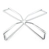Honda Goldwing GL1800 Chrome Front Fog Light Eyebrow Trim Accents (2018-2023)