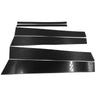 Honda Accord 6 x Door Window Pillar Post Protector Covers (2014-2018)